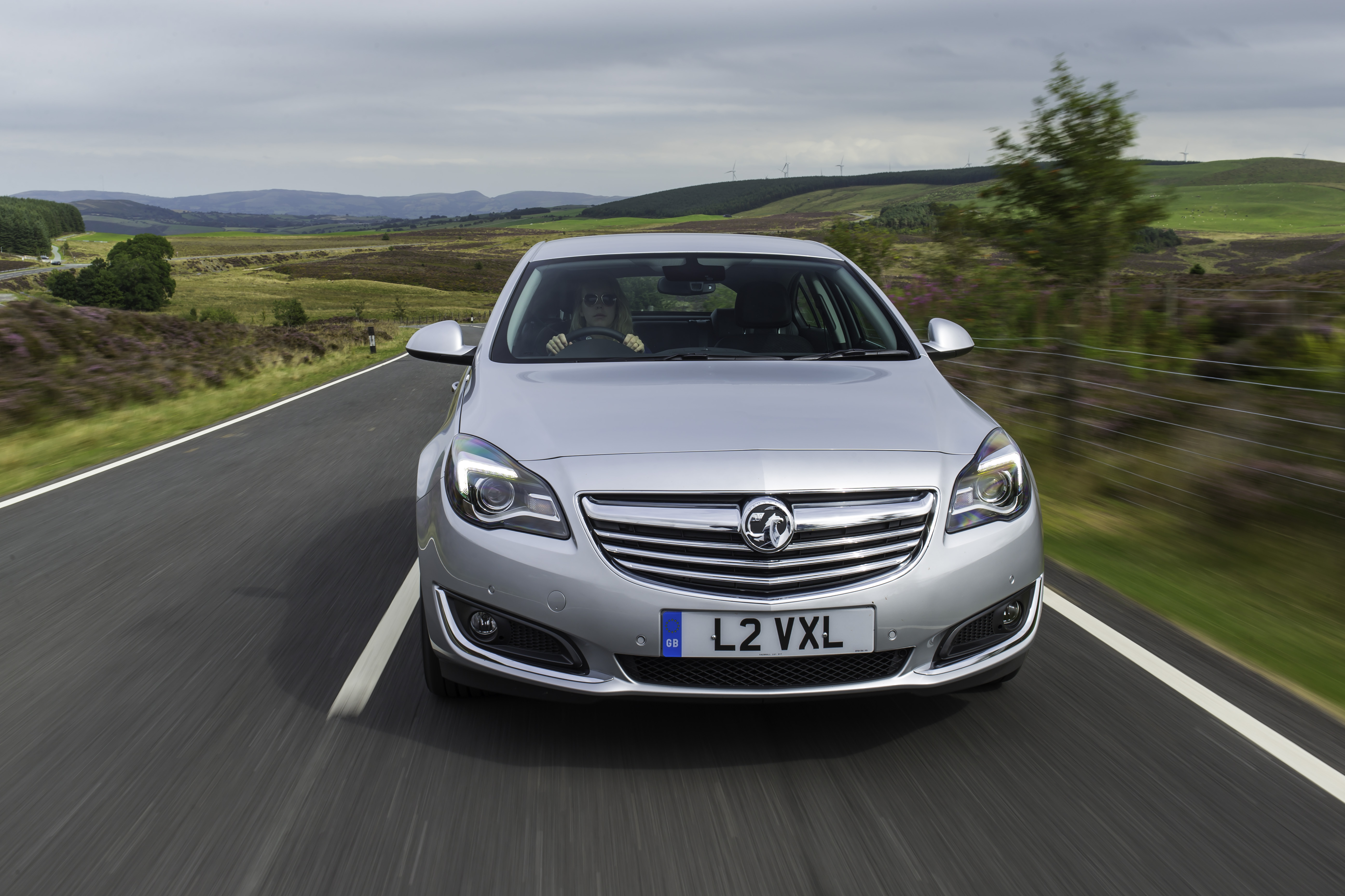 Vauxhall Insignia head on