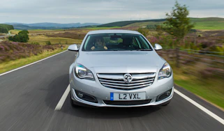 Vauxhall Insignia head on