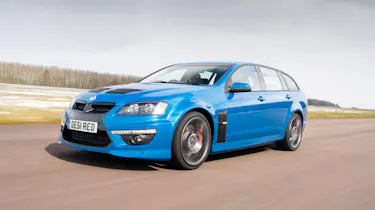 Vauxhall VXR8 Tourer front action