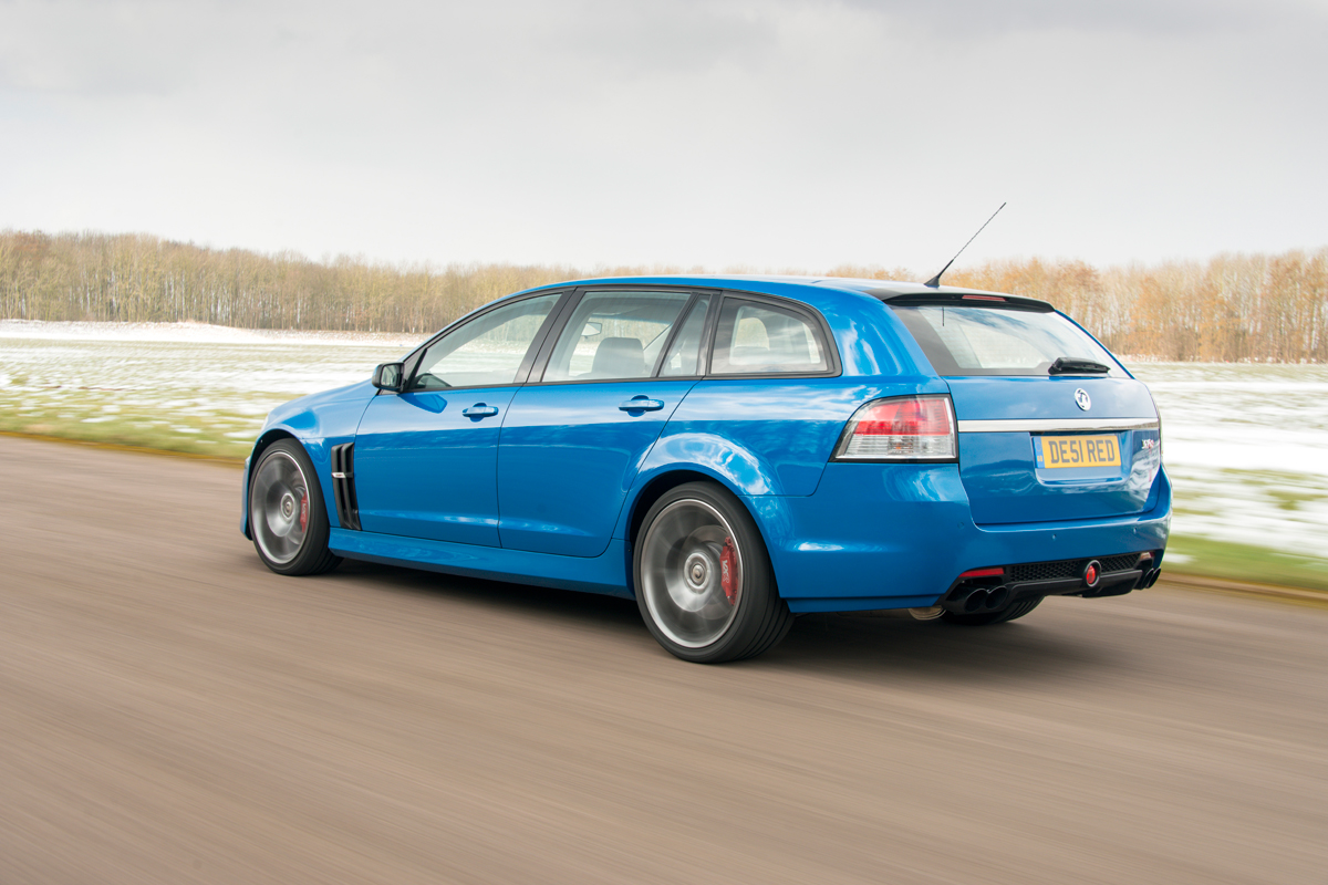 Vauxhall VXR8 Tourer rear action