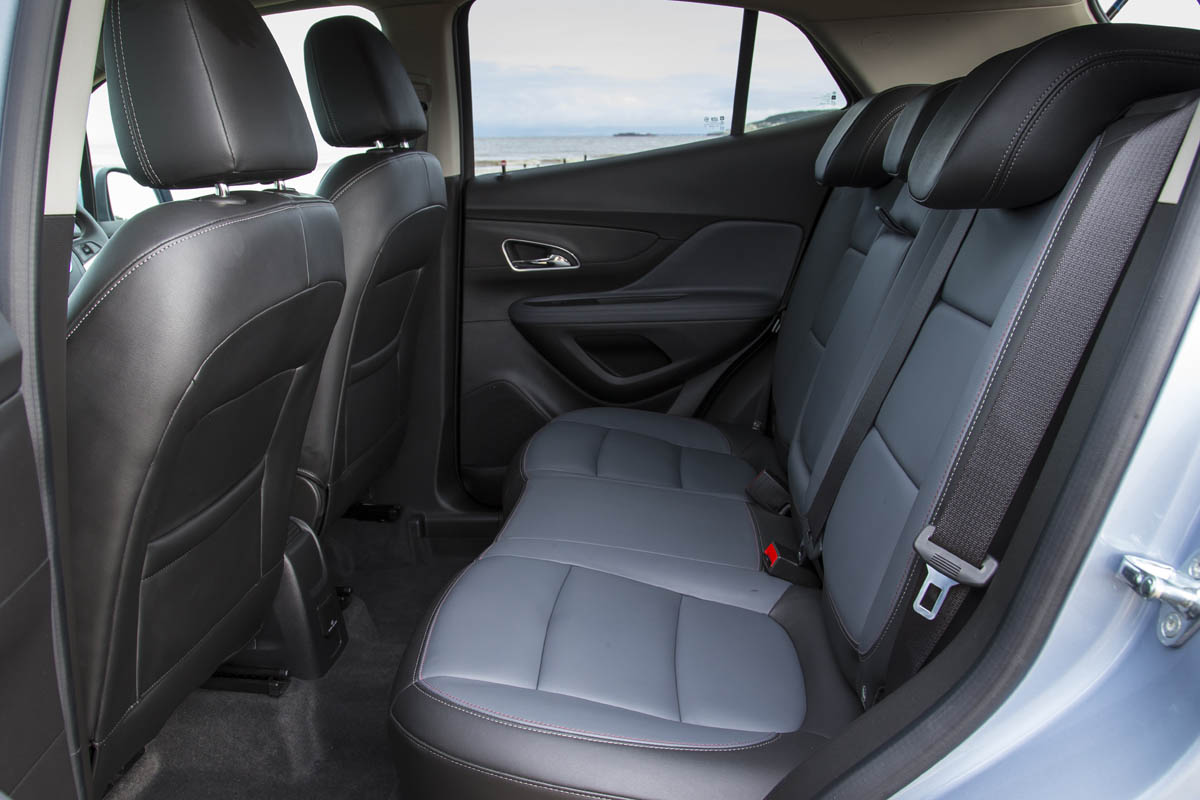 Vauxhall Mokka rear seats