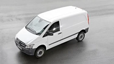 Mercedes Vito front left side top view