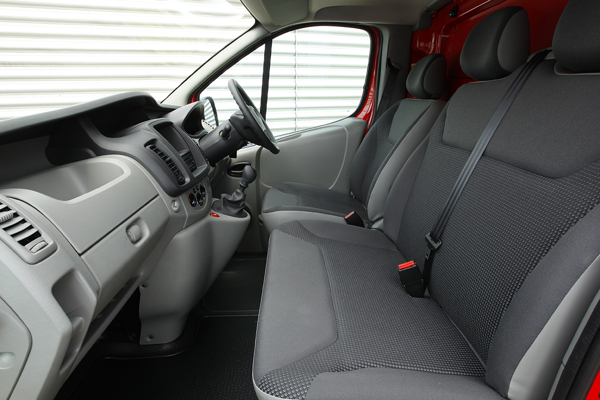 vVauxhall Vivaro interior