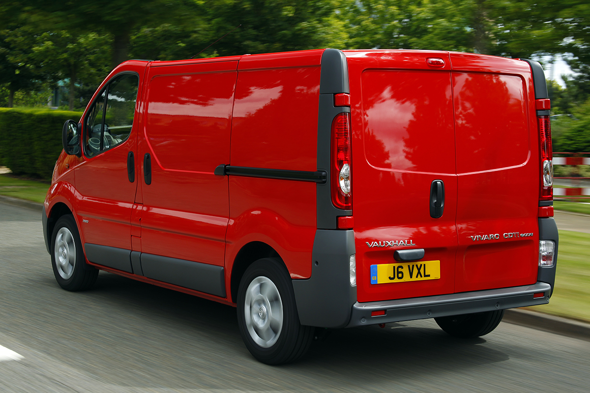 Vauxhall Vivaro rear