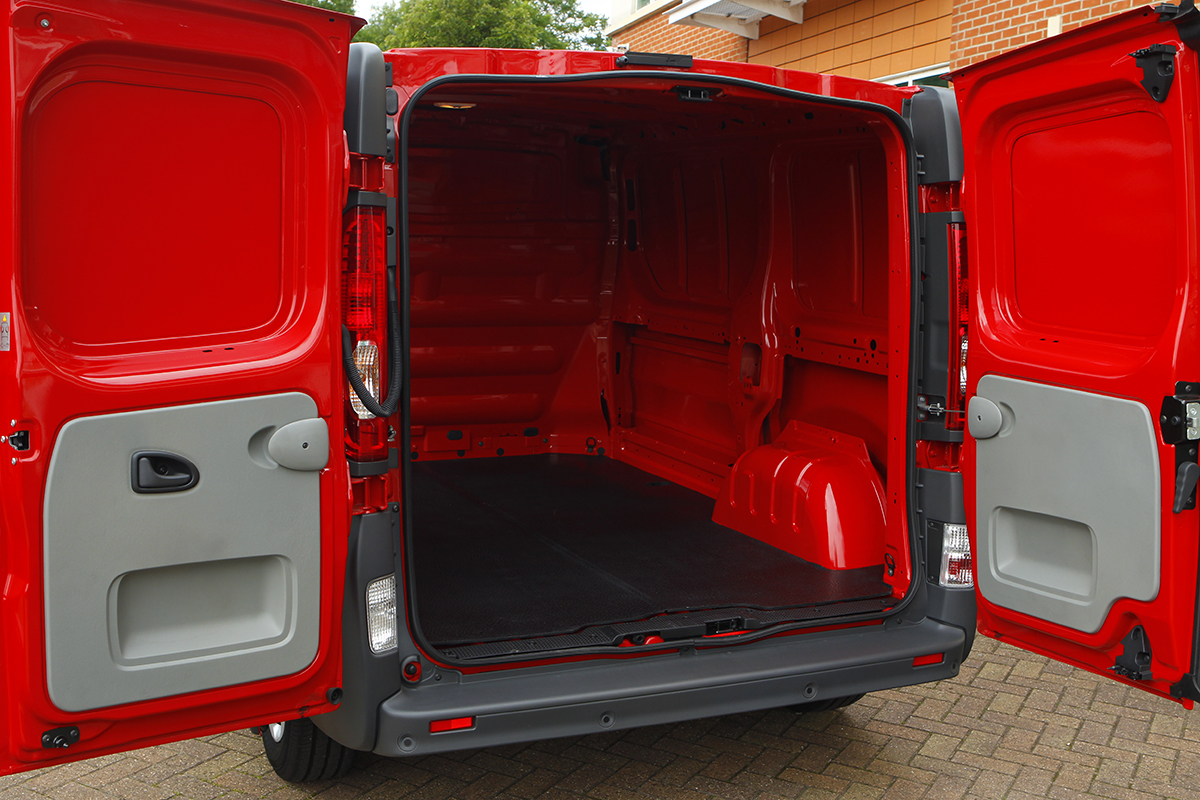 Vauxhall Vivaro cargo bed