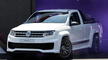 VW Amarok Power-Pickup front live