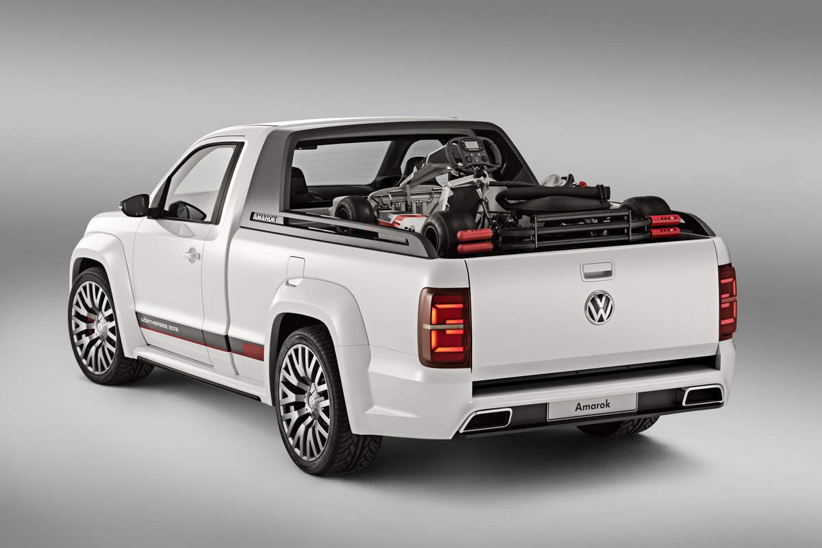 VW Amarok Power-Pickup rear