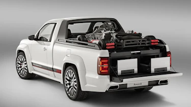 VW Amarok Power-Pickup rear tailgate down