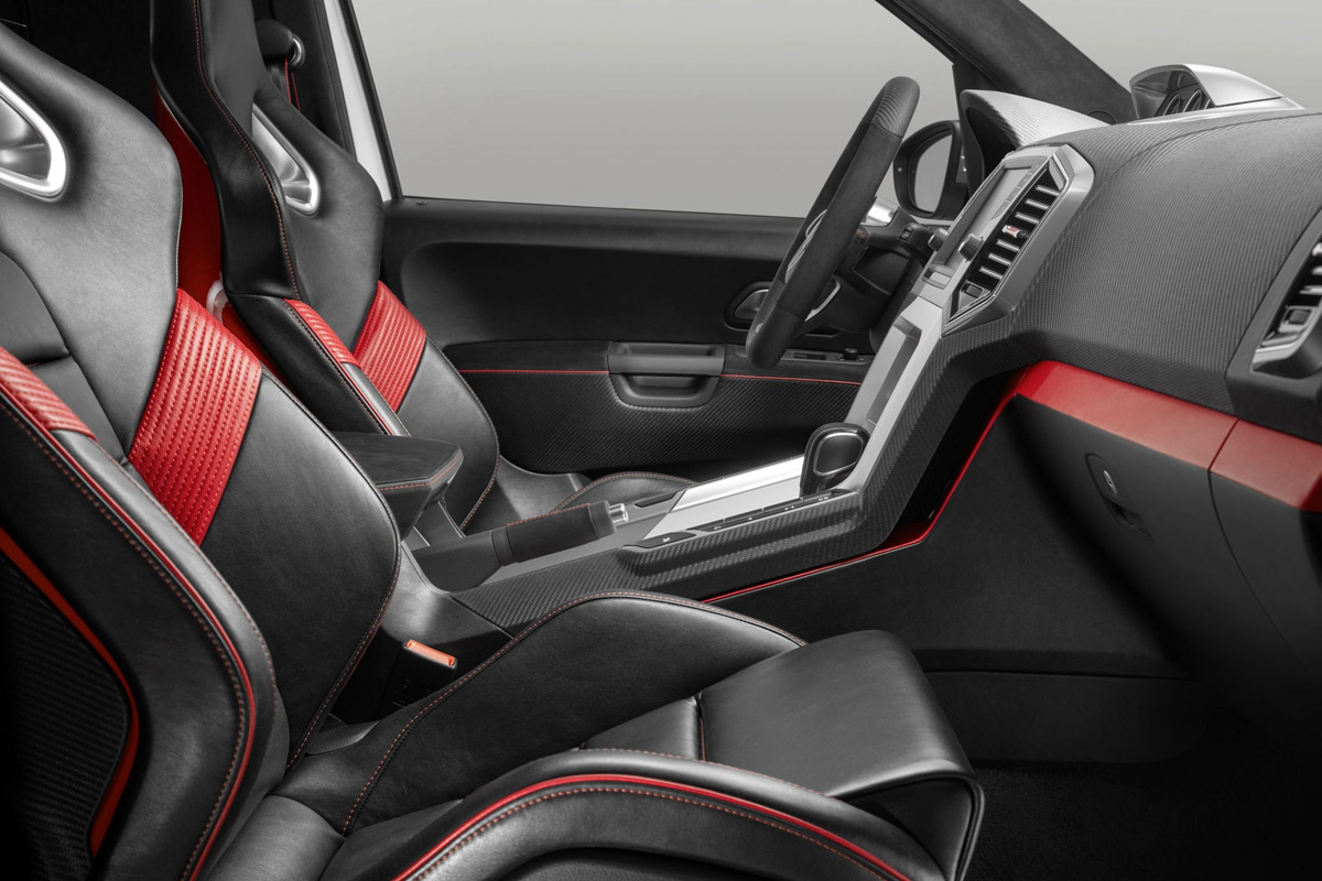 VW Amarok Power-Pickup front seats