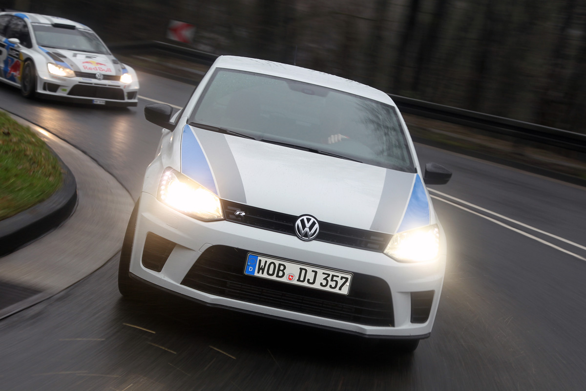 Volkswagen Polo R WRC front cornering