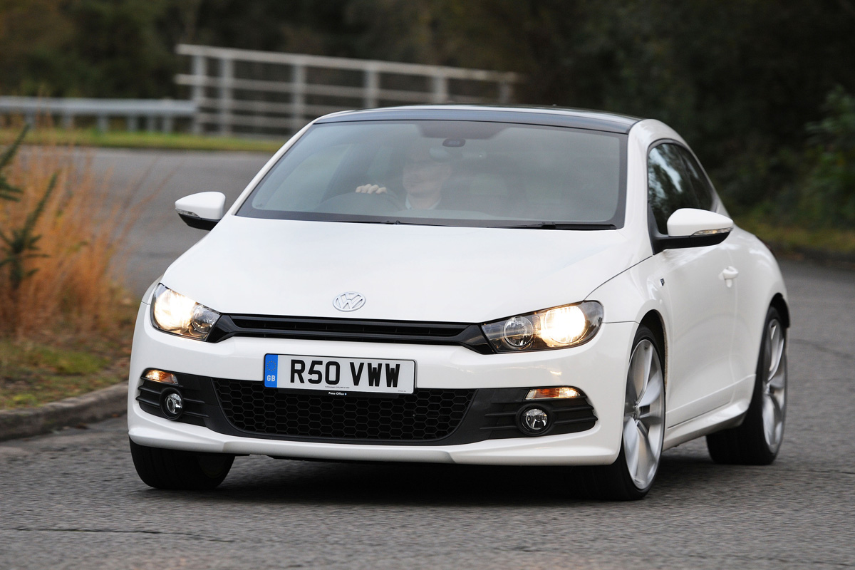Volkswagen Scirocco R Line front cornering