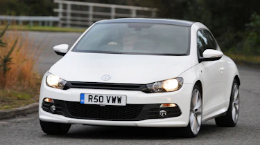 Volkswagen Scirocco R Line front cornering