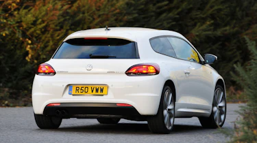 Volkswagen Scirocco R Line rear cornering
