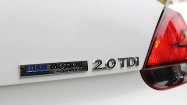 Volkswagen Scirocco R Line badge