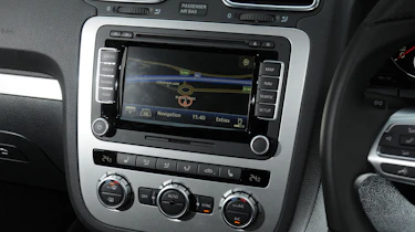 Volkswagen Scirocco R Line interior screen