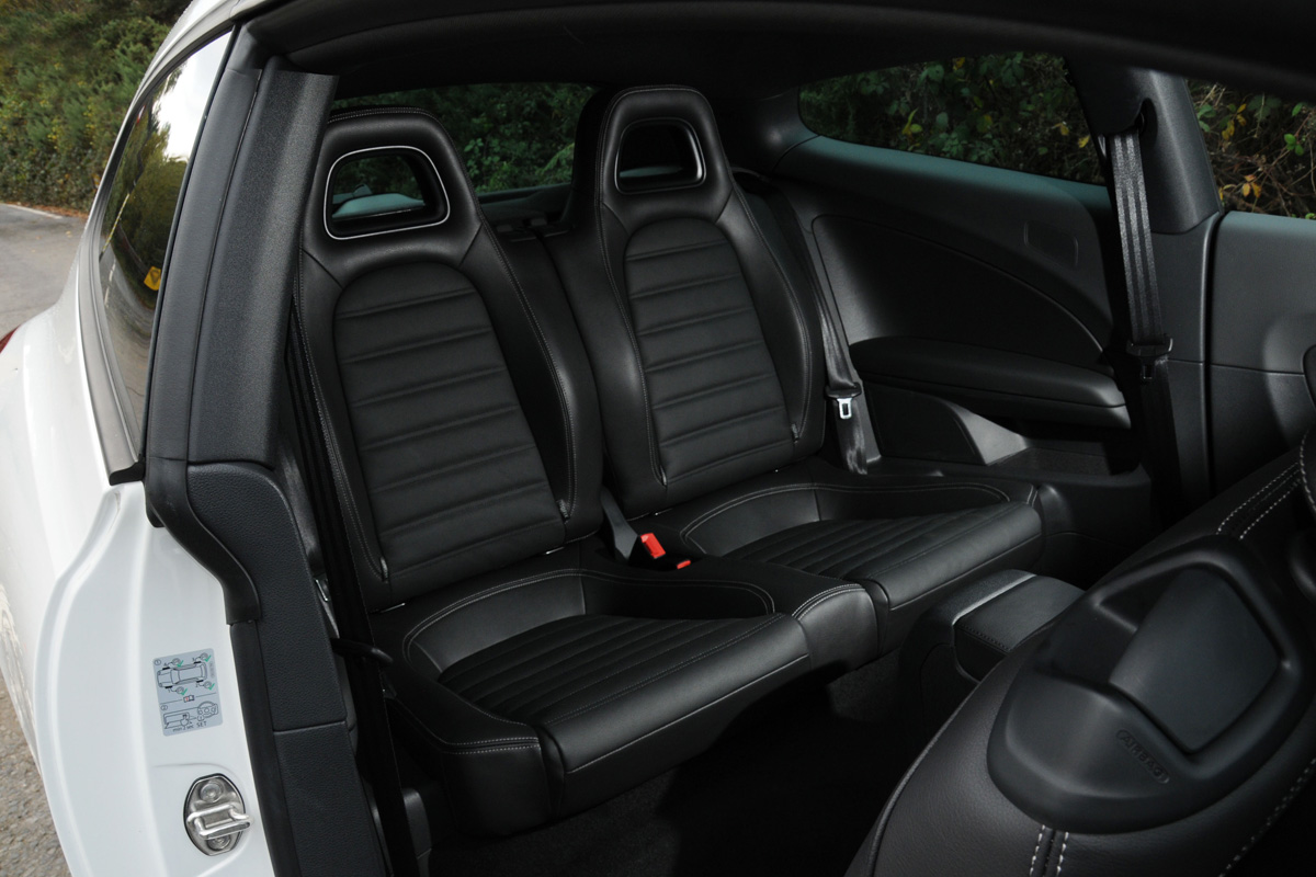 Volkswagen Scirocco R Line rear seats