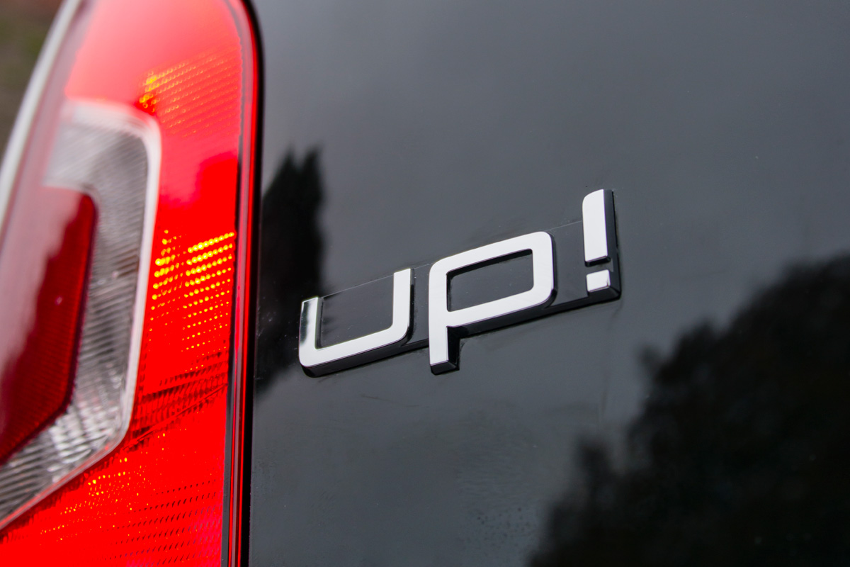 Volkswagen up! ASG badge