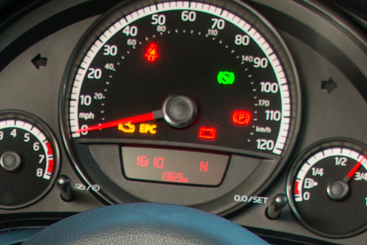 Volkswagen up! ASG dials