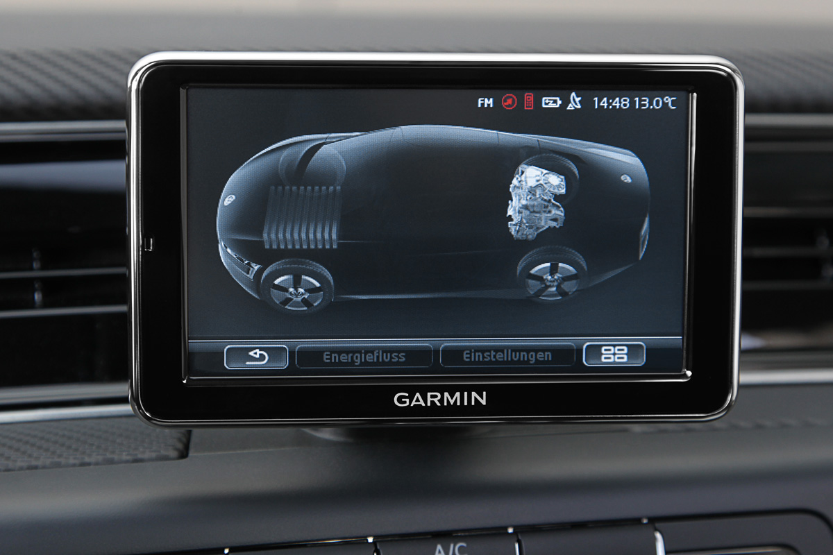 Volkswagen XL1 display
