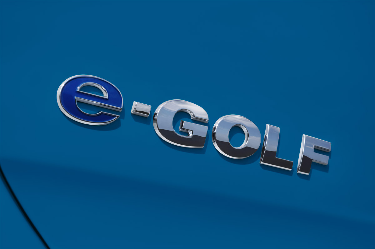 Volkswagen e-Golf 2014 badge