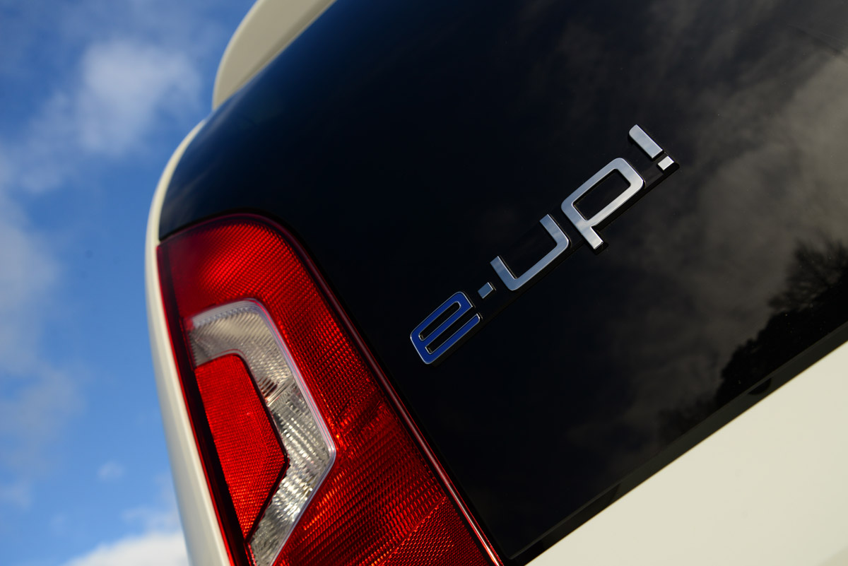 Volkswagen e-up badge