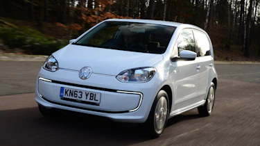 Volkswagen e-up front tracking