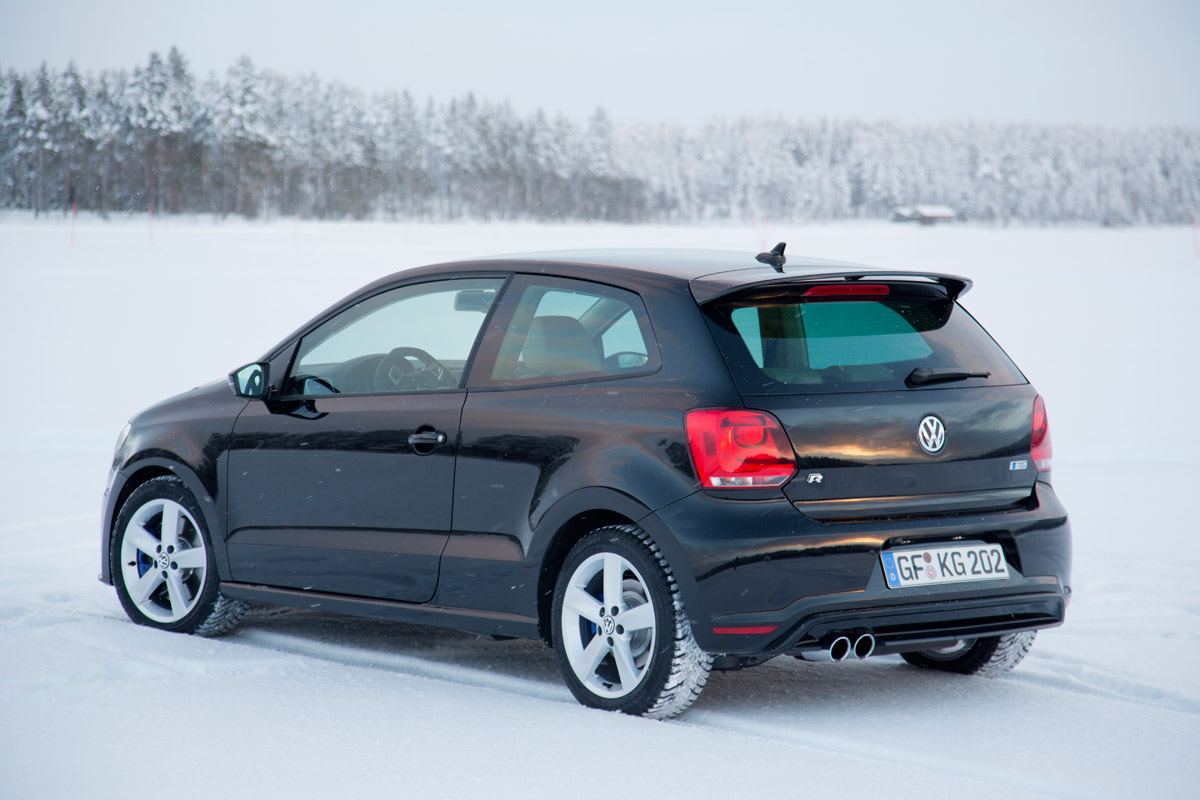 Volkswagen Polo R black back