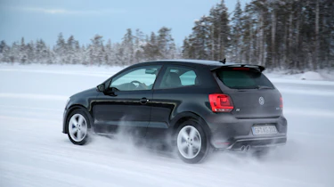 Volkswagen Polo R black rear