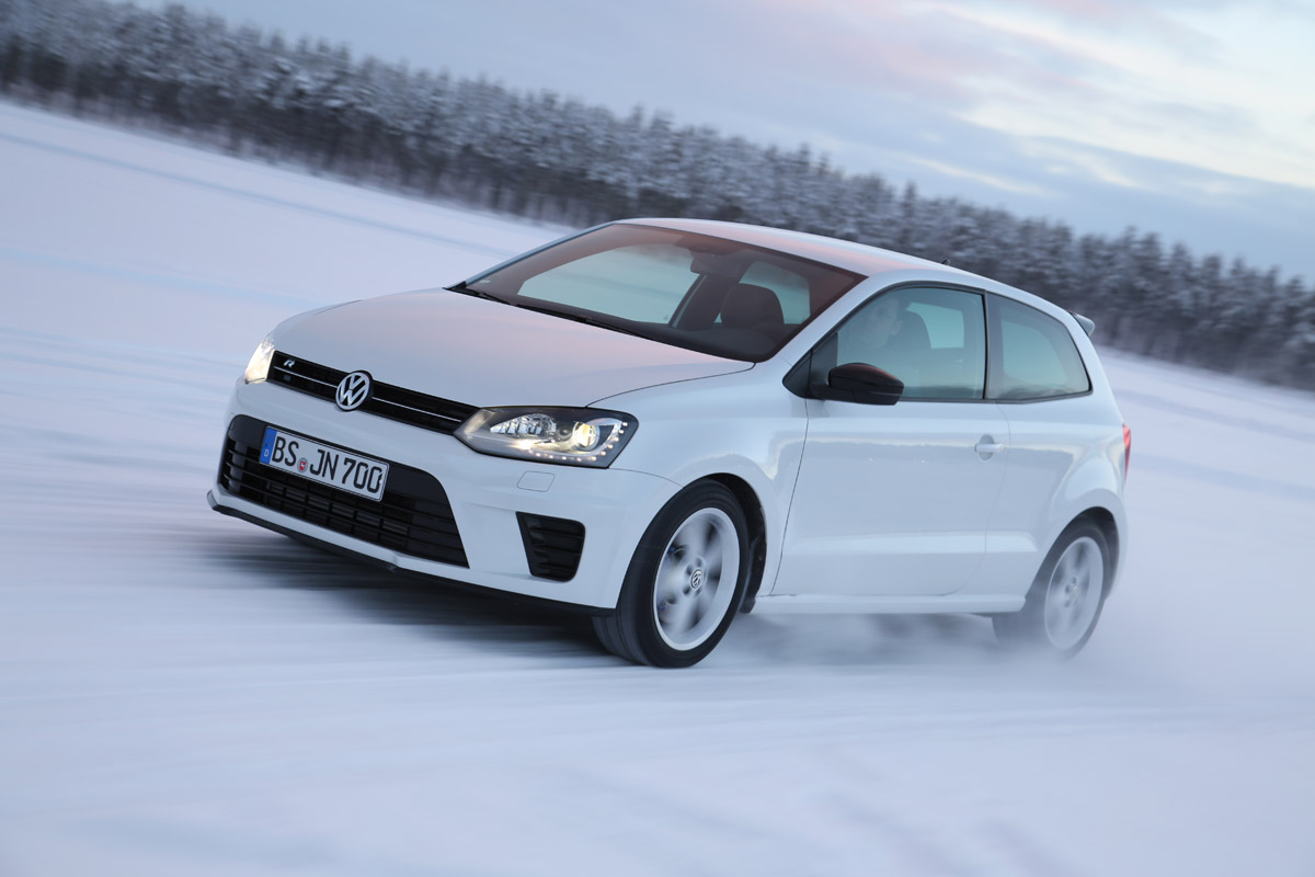 Volkswagen Polo R white front