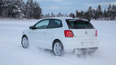 Volkswagen Polo R white rear