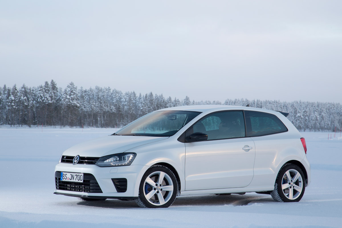 Volkswagen Polo R white static