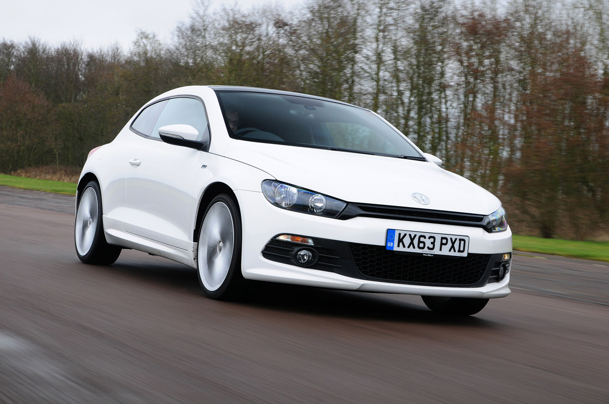 Volkswagen Scirocco GT TDI front tracking