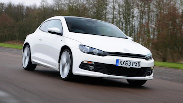 Volkswagen Scirocco GT TDI front tracking