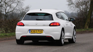 Volkswagen Scirocco GT TDI rear action