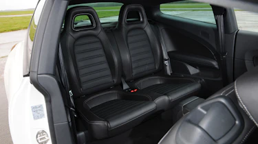 Volkswagen Scirocco GT TDI rear seats