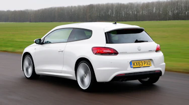Volkswagen Scirocco GT TDI rear tracking