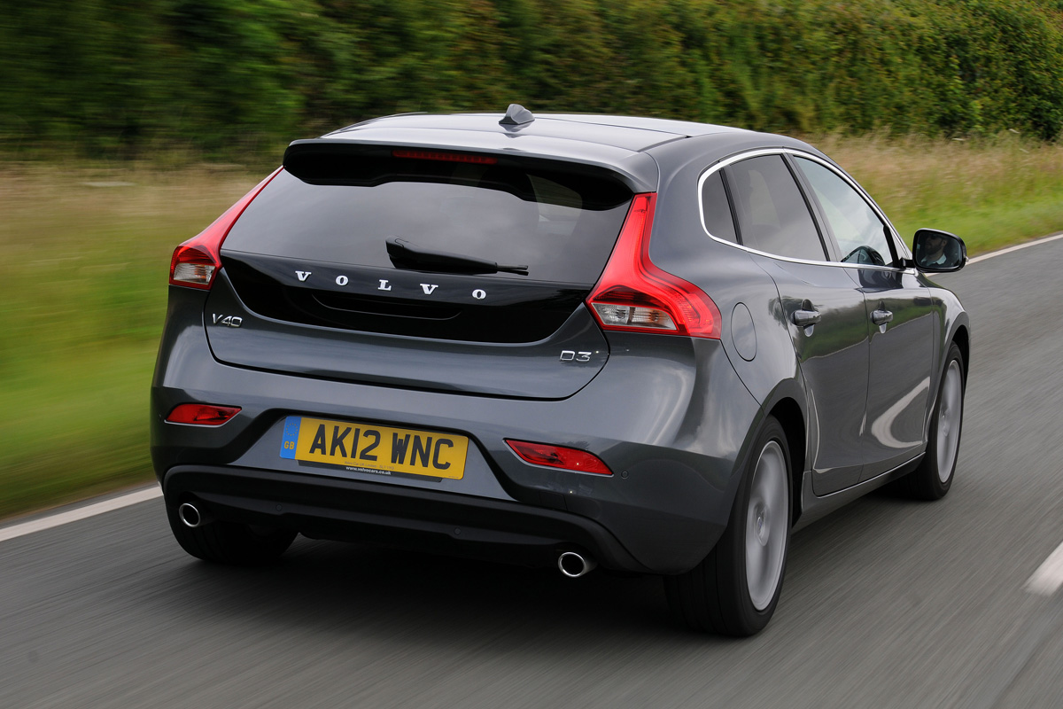 Volvo V40 D3 rear action