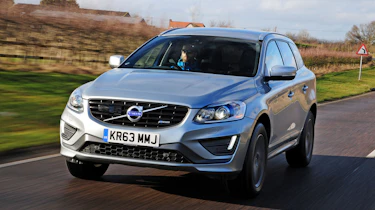 Volvo XC60 R-Design D4 2014 front tracking