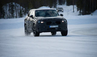 Volvo XC90 first ride action