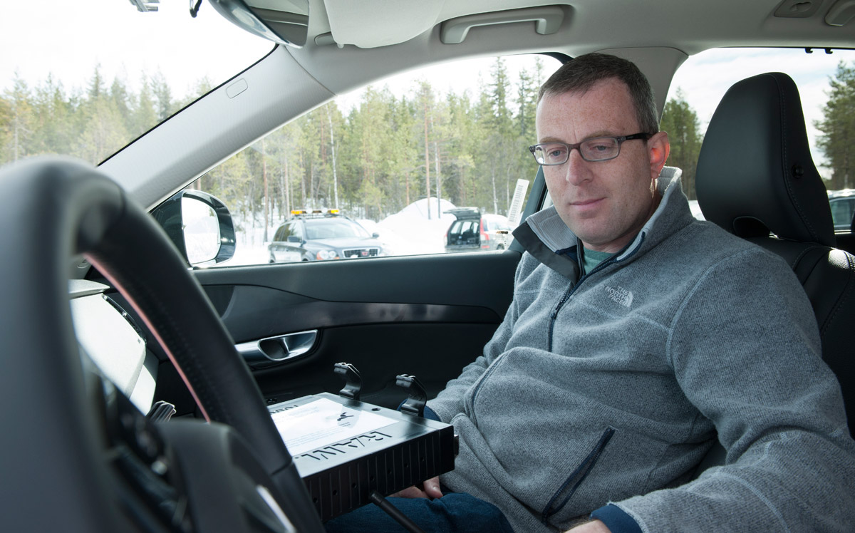 Volvo XC90 first ride interior