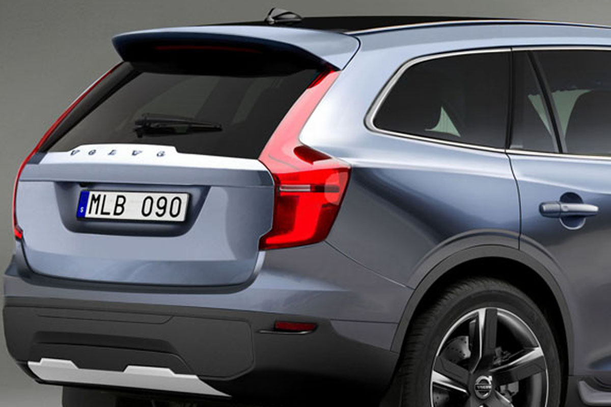 Volvo XC90 2015 rear detail