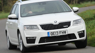 Skoda Octavia vRS action
