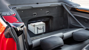 Volkswagen Beetle Cabriolet rear seats