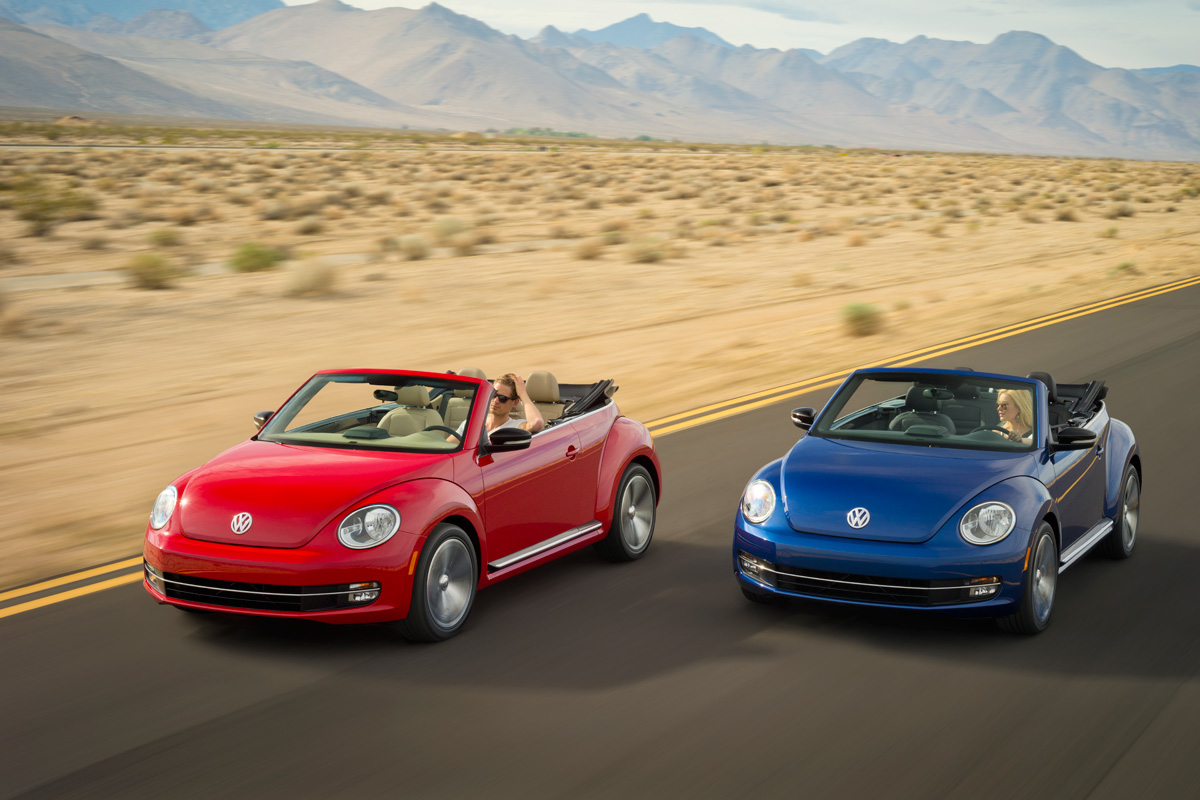 Volkswagen Beetle Cabriolet rear action