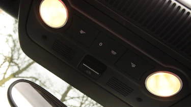 Volkswagen Beetle Cabriolet roof switch