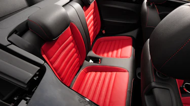 Volkswagen Beetle Cabriolet rear seats