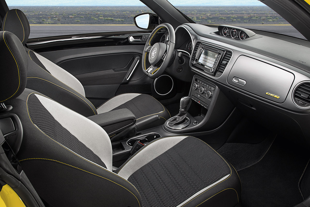 VW Beetle GSR interior
