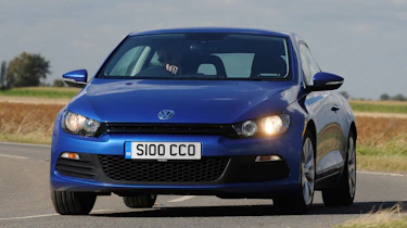 Volkswagen Scirocco front cornering