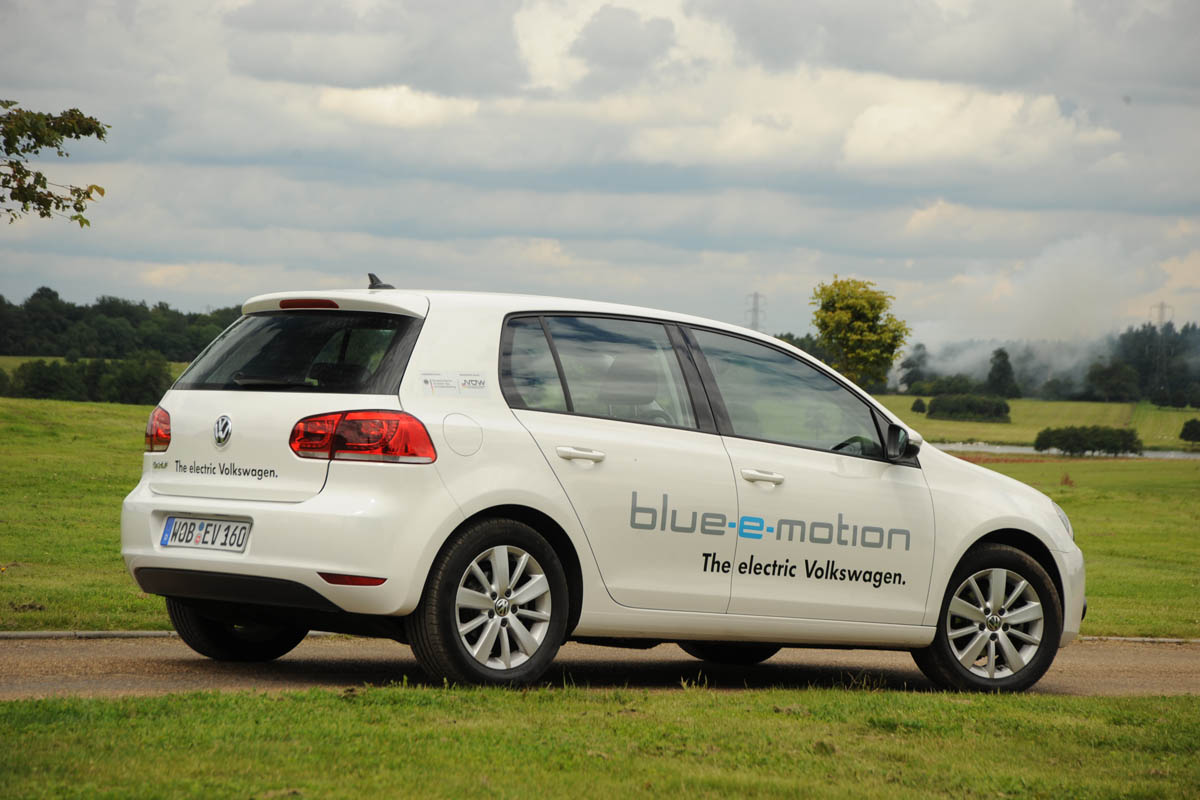 VW Golf Blue-e-motion rear