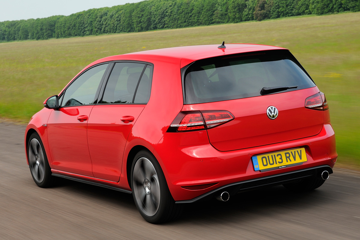 VW Golf GTI Performance Pack rear tracking